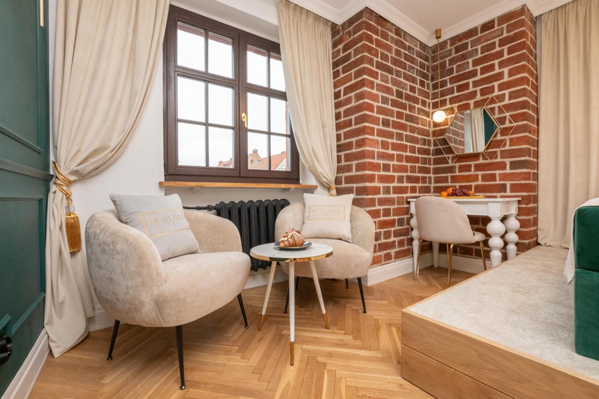 Motlawa Apartments - Old Town & River Viev, Fast Wifi Gdańsk Extérieur photo