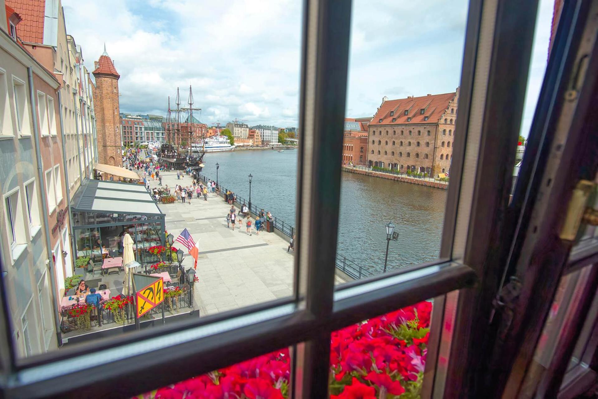 Motlawa Apartments - Old Town & River Viev, Fast Wifi Gdańsk Extérieur photo