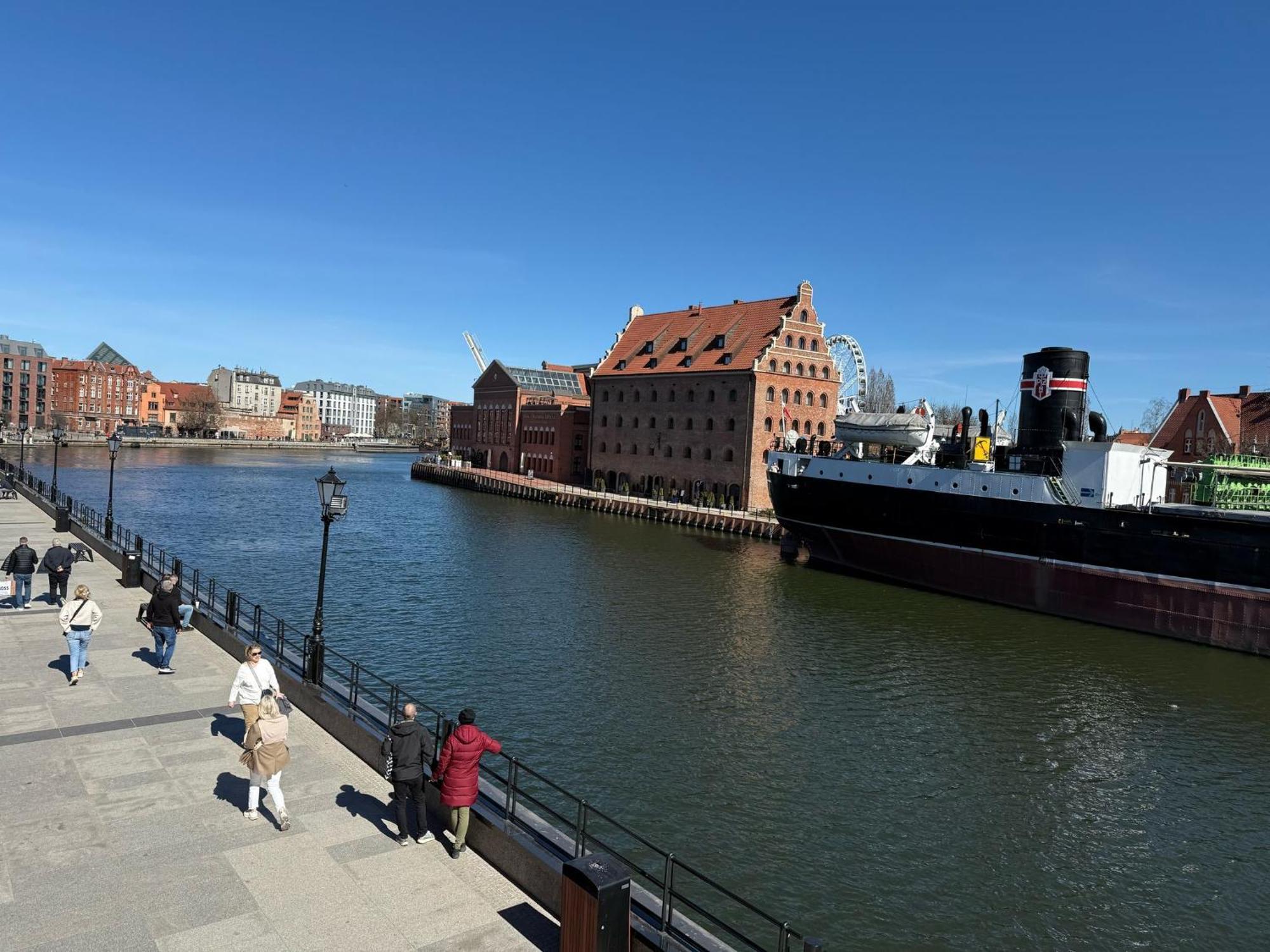 Motlawa Apartments - Old Town & River Viev, Fast Wifi Gdańsk Extérieur photo